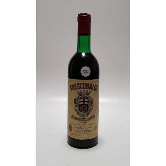 Vintage Bottle - Marchesi De Frescobaldi Chianti Nipozzano 1968 0,72 lt. - COD. 1182  - Enoteca Bevi Bene