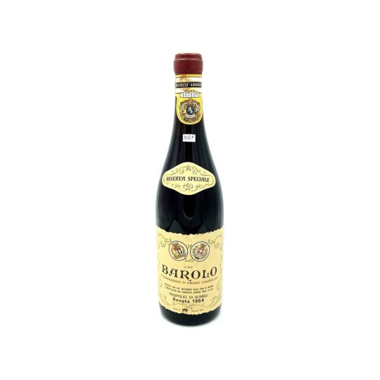 Vintage Bottle - Enopolio di Bubbio Barolo Riserva Speciale DOC 1964 0,72 lt. - COD. 3027 - Enoteca Bevi Bene
