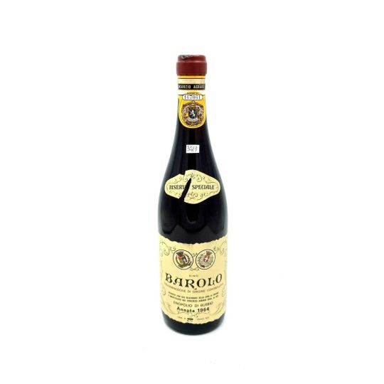 Vintage Bottle - Enopolio di Bubbio Barolo Riserva Speciale DOC 1964 0,72 lt. - COD. 3023 - Enoteca Bevi Bene