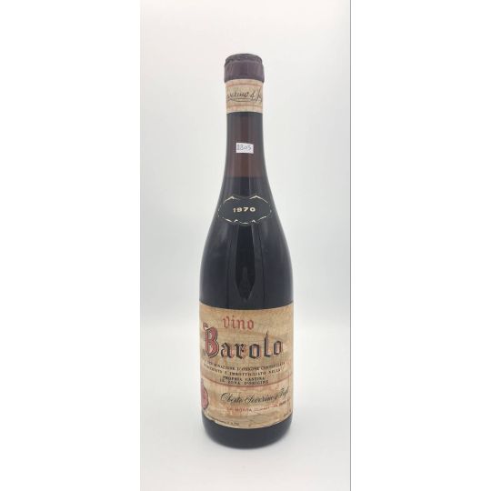 Vintage Bottle - Oberto Severino &amp; Figli Barolo DOC 1970 0,72 lt. - COD. 2803 - Enoteca Bevi Bene