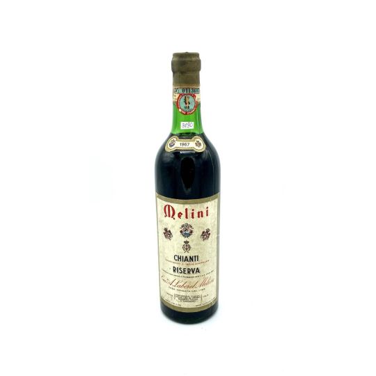 Vintage Bottle - Melini Chianti Riserva DOC 1967 0,72 lt. - COD. 3190 - Enoteca Bevi Bene