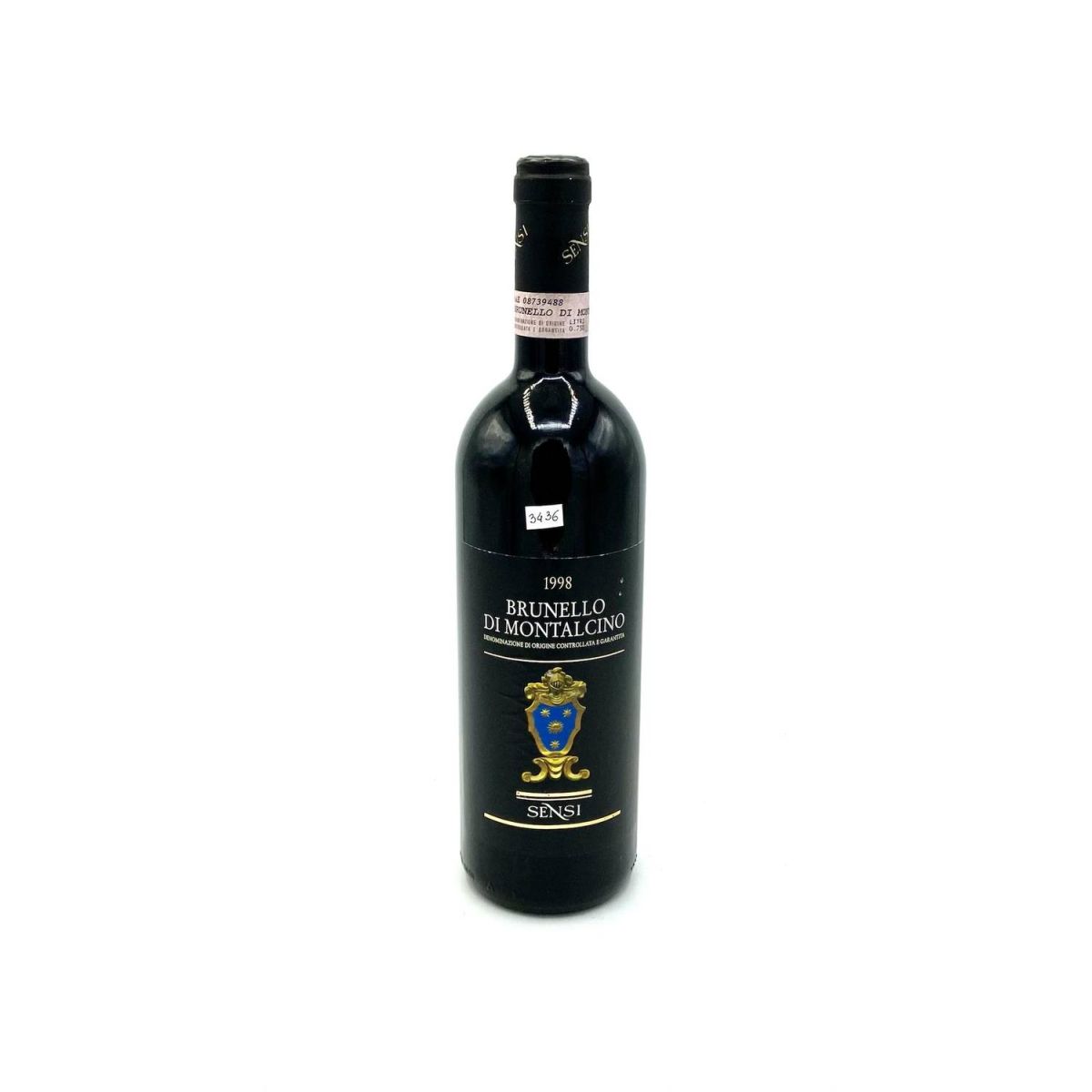 Vintage Bottle - Sensi Brunello di Montalcino DOCG 1998 0,75 lt. - COD. 3436 - Enoteca Bevi Bene