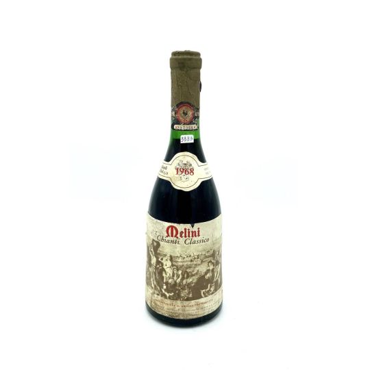 Vintage Bottle - Melini Chianti Classico DOC 1968 0,72 lt. - COD. 3333 - Enoteca Bevi Bene