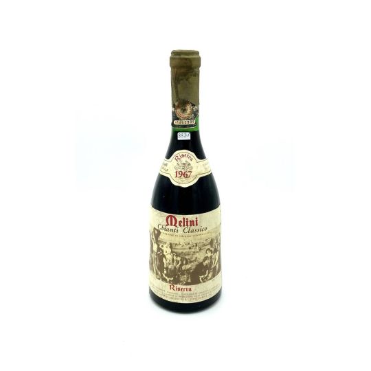 Vintage Bottle - Melini Chianti Classico Riserva DOC 1967 0,72 lt. - COD. 3337 - Enoteca Bevi Bene