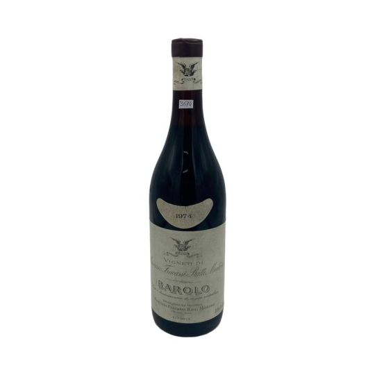 Vintage Bottle - Maurizio Fracassi Ratti Mentone Barolo DOC 1974 0,75 lt. - COD. 3574 - Enoteca Bevi Bene