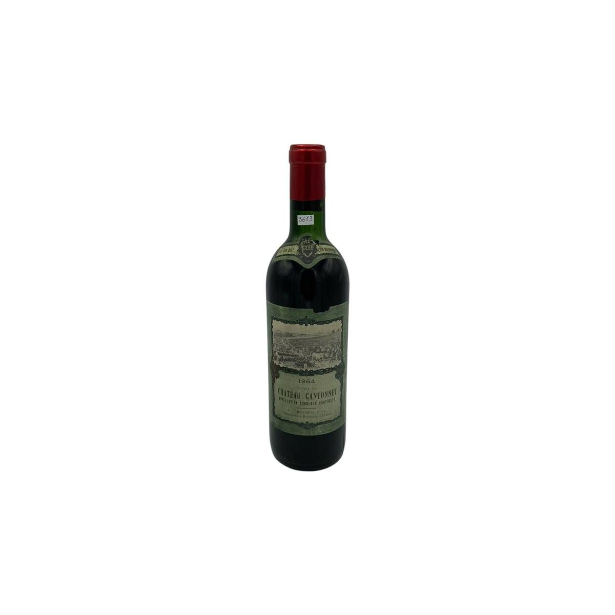 Vintage Bottle - J. J. Jencquel Bordeaux Chateau Malbec 1964 0,75 lt. - COD. 3613