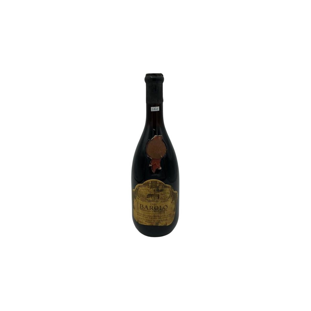 Vintage Bottle - Giovanni Scanavino Barolo Riserva DOC 1969 0,72 lt. - COD. 3768 - Enoteca Bevi Bene
