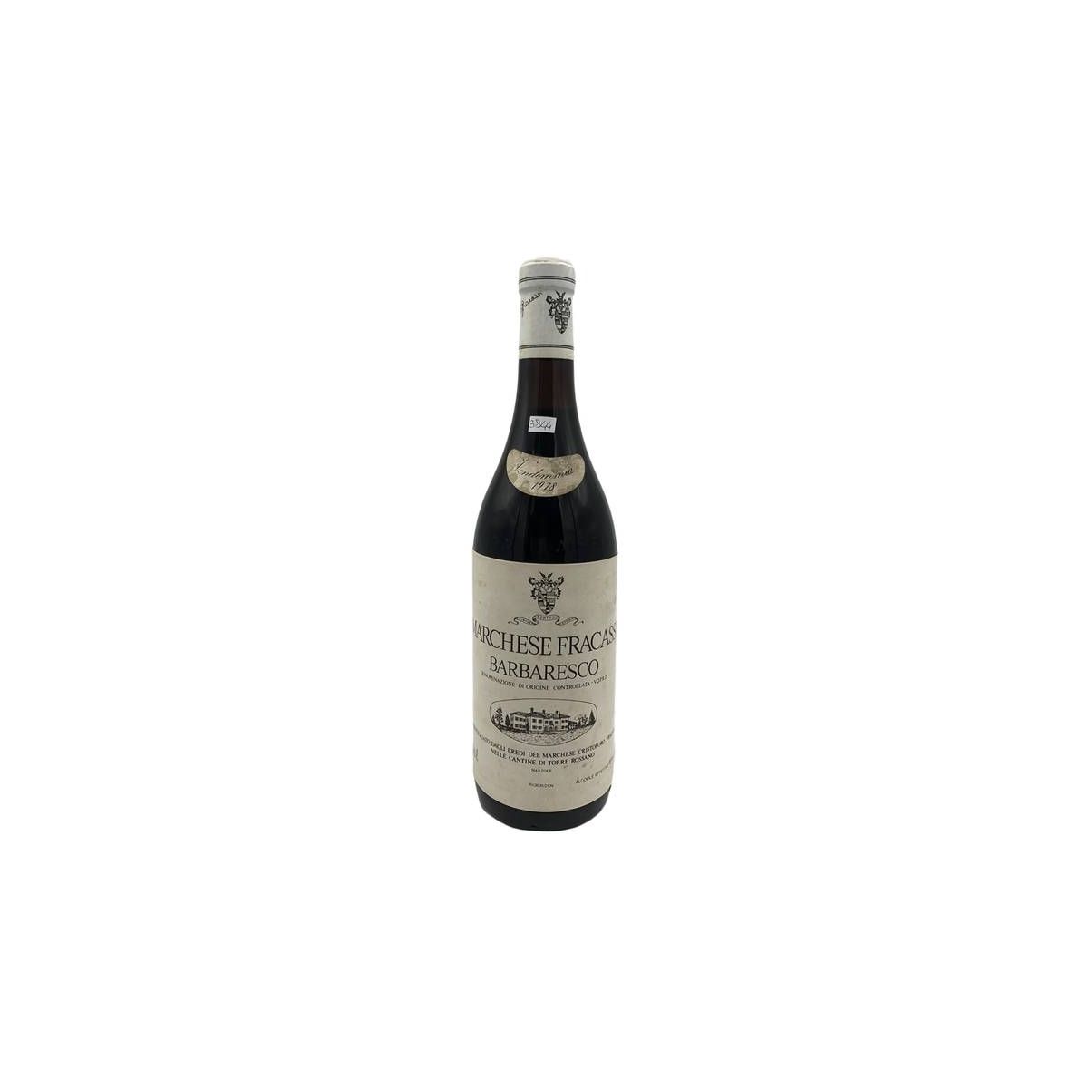 Vintage Bottle - Marchese Fracassi di Torre Rossano Barbaresco DOC 1978 0,72 lt. - COD. 3844 - Enoteca Bevi Bene