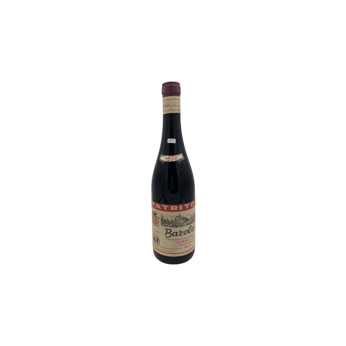 Vintage Bottle - Patrito Barolo DOC 1970 0,72 lt. - COD. 3873 - Enoteca Bevi Bene