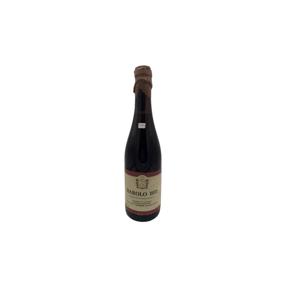 Vintage Bottle - Giordano Giuseppe Barolo DOC 1971 0,72 lt. - COD. 3880 - Enoteca Bevi Bene