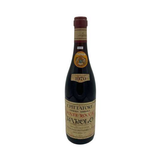 Vintage Bottle - F. Pittatore Barolo DOC "Ponte Rocca" 1970 0,75 lt. - COD. 3917 - Enoteca Bevi Bene