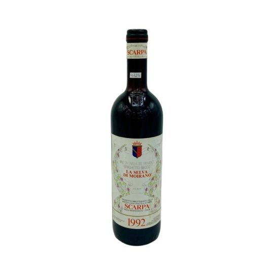 Vintage Bottle - Scarpa Brachetto Secco "La Selva di Moirano" 1992 0,75 lt. - COD. 4124 - Enoteca Bevi Bene