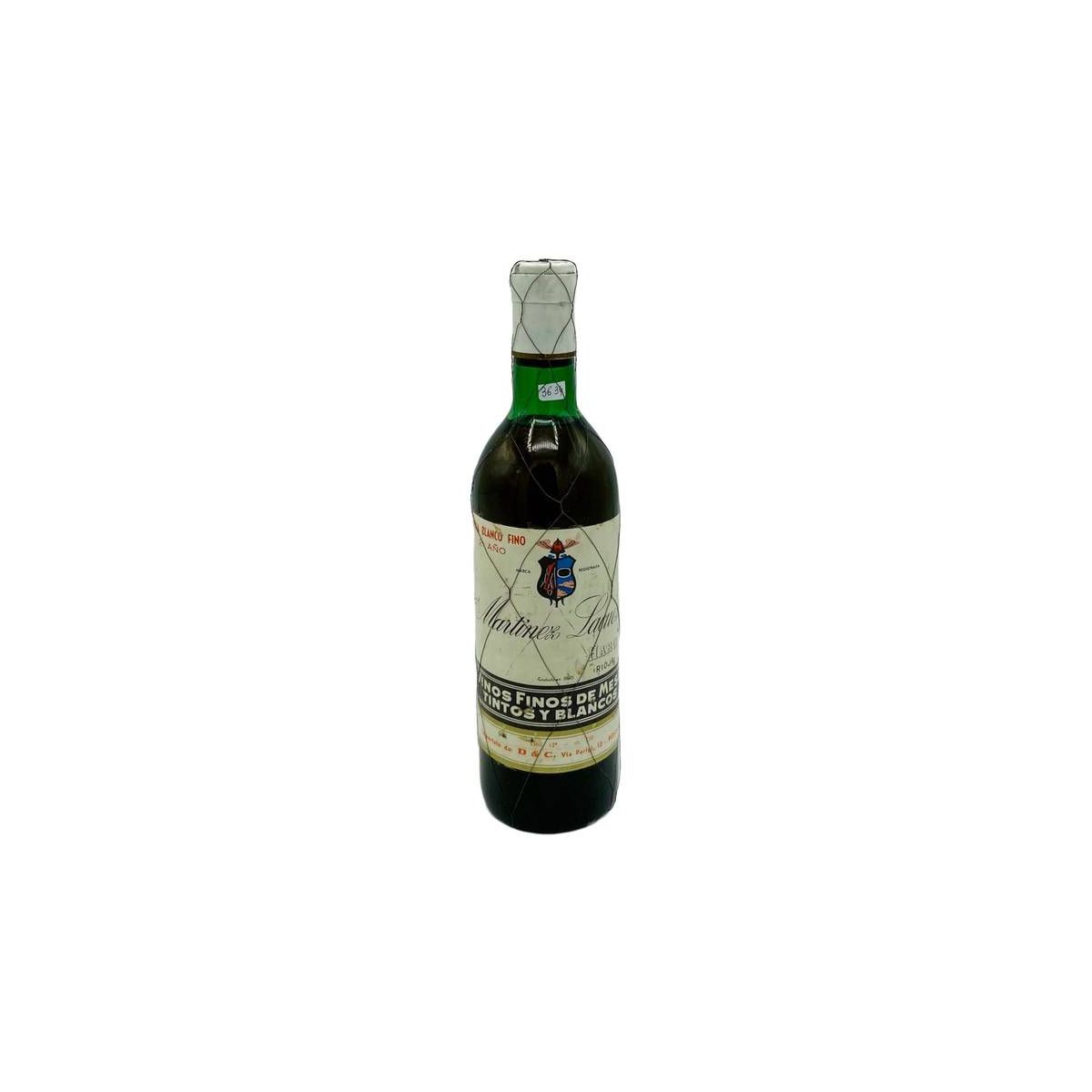 Vintage Bottle - Martinez Lacuesta Rioja Blanco Fino 2° Ano 0,73 lt. - COD. 3634 - Enoteca Bevi Bene