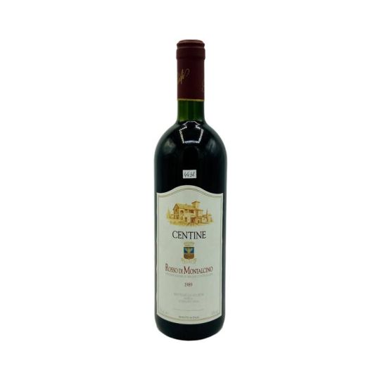 Vintage Bottle - Banfi Rosso di Montalcino DOC "Centine" 1989 0,75 lt. - COD. 4438 - Enoteca Bevi Bene
