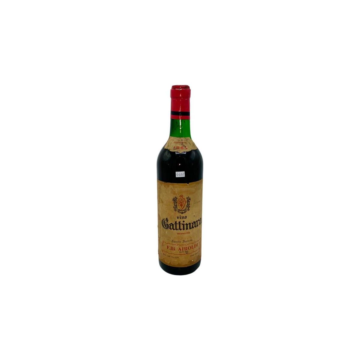 Vintage Bottle - F.lli Airoldi Gattinara Stravecchio 1964 0,72 lt. - COD. 4452