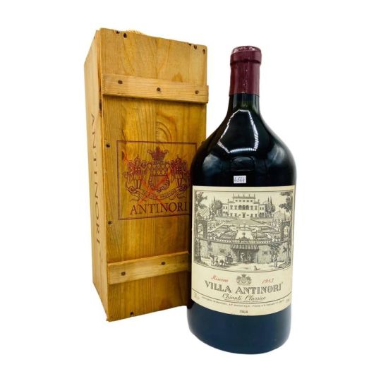 Vintage Bottle - Marchesi Antinori Chianti Classico Riserva Villa Antinori DOC 1983 3 lt. JEROBOAM - COD. 4544