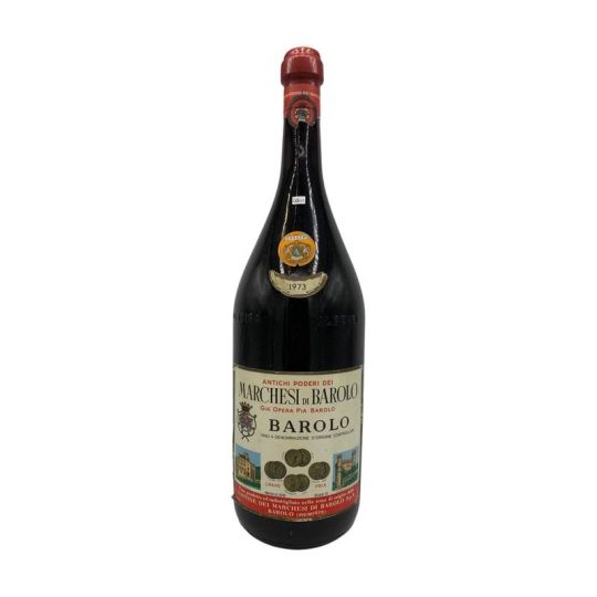 Vintage Bottle - Marchesi di Barolo Barolo DOC 1973 3,78 lt. Pinta Albeisa - COD. 4600 - Enoteca Bevi Bene