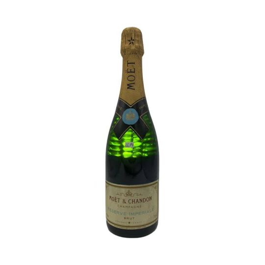Vintage Bottle - Moet&amp;Chandon Champagne AOC Réserve Impériale Brut 0,75 lt. vecchia sboccatura - COD. 4619 - Enoteca Bevi Bene
