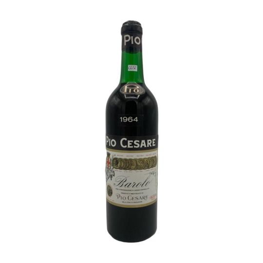 Vintage Bottle - Pio Cesare Barolo DOC 1964 0,72 lt. - COD. 4652 - Enoteca Bevi Bene