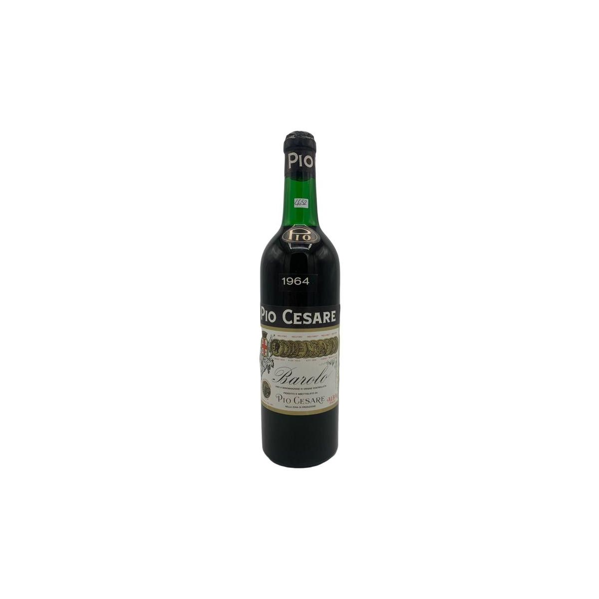 Vintage Bottle - Pio Cesare Barolo DOC 1964 0,72 lt. - COD. 4652 - Enoteca Bevi Bene
