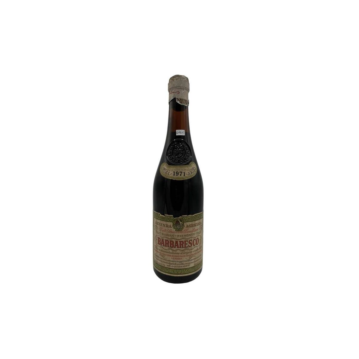 Vintage Bottle - Dott. Giacomo Damilano Barbaresco DOC 1971 0,72 lt. - COD. 4761 - Enoteca Bevi Bene