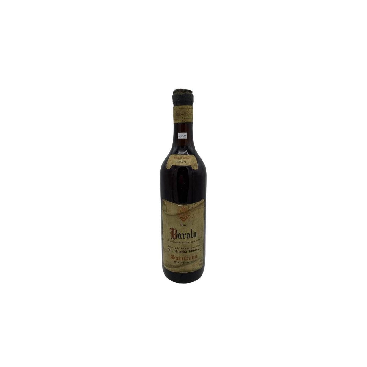 Vintage Bottle - Az. Vin. E. Sartirano Barolo DOC 1964 0,72 lt. - COD. 10029