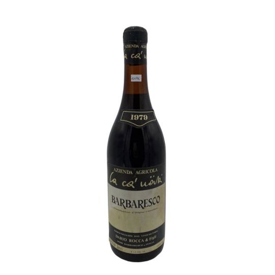 Vintage Bottle - Dario Rocca & Figli Barbaresco DOCG Az. Agr. La Ca' Nova 1979 0,75 lt. - COD. 10054
