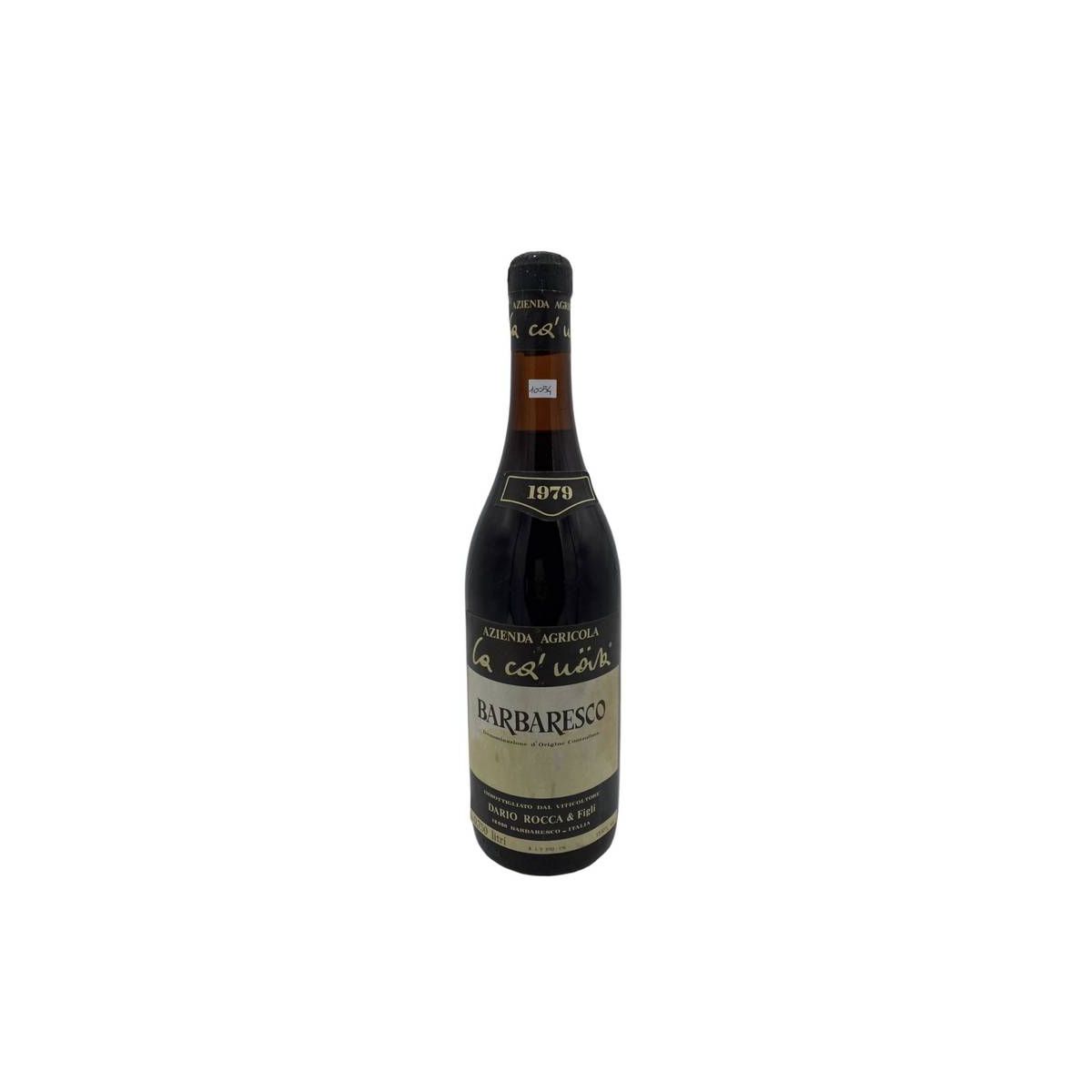 Vintage Bottle - Dario Rocca & Figli Barbaresco DOCG Az. Agr. La Ca' Nova 1979 0,75 lt. - COD. 10054