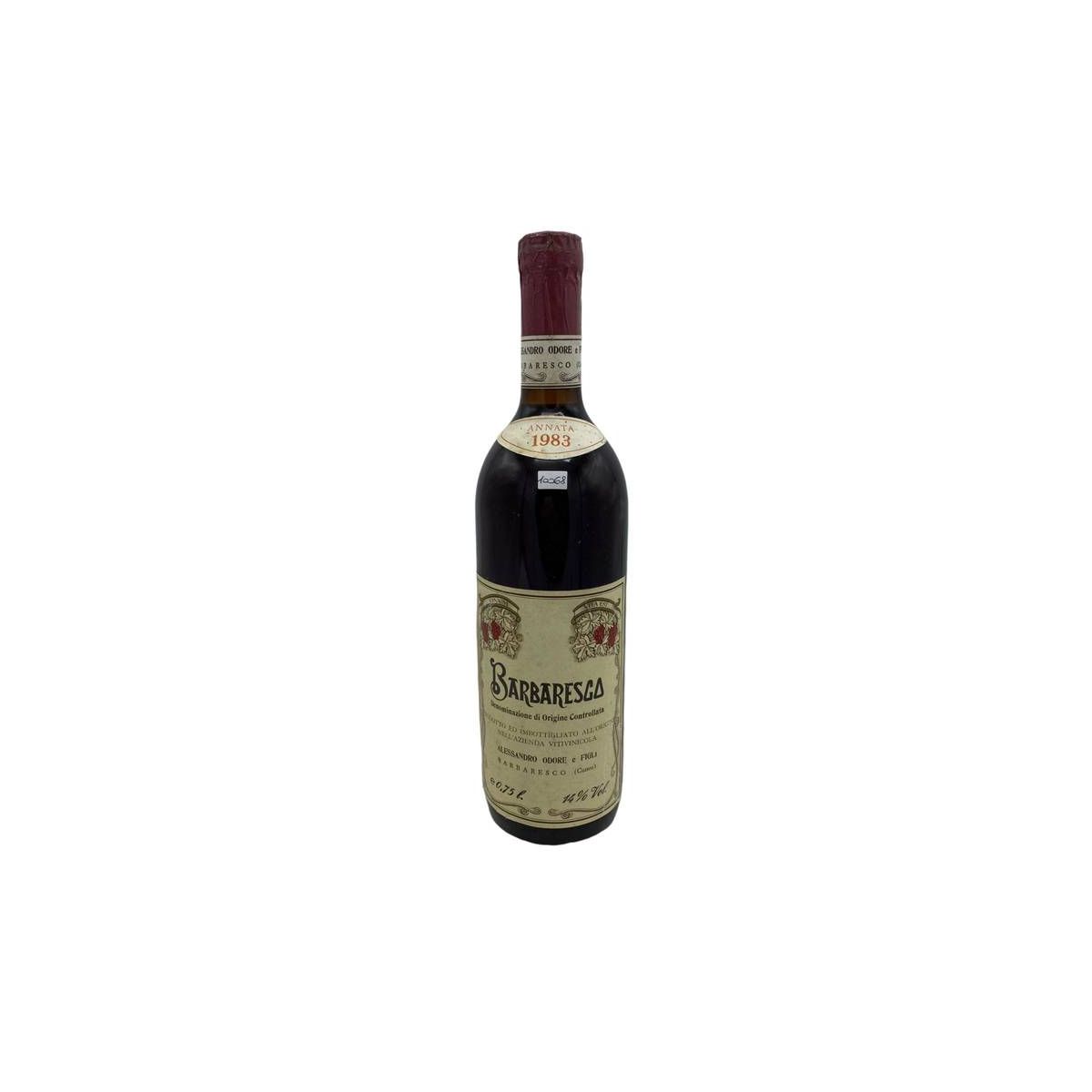 Vintage Bottle - Alessandro Odore Barbaresco DOC 1983 0,75 lt. - COD. 10068