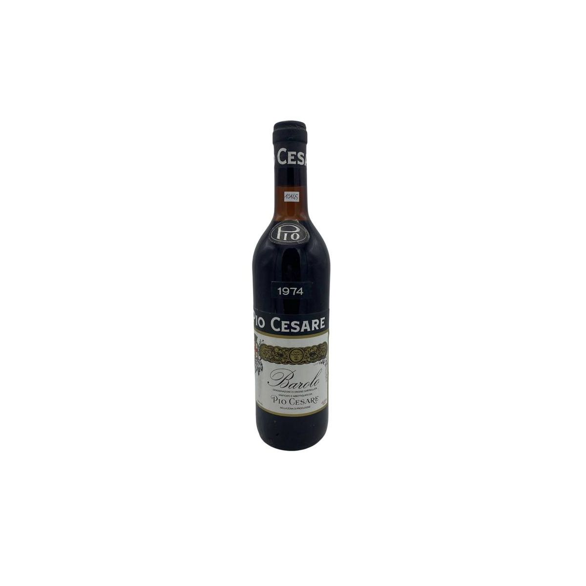 Vintage Bottle - Pio Cesare Barolo DOC 1974 0,72 lt. - COD. 10123-10145 - Enoteca Bevi Bene