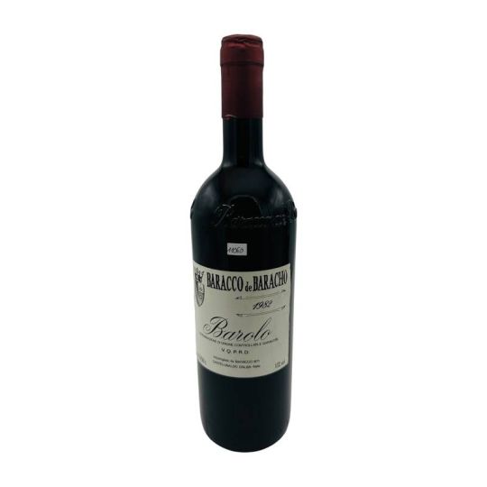 Vintage Bottle - Baracco de Baracho Barolo DOCG 1982 0,75 lt. - COD. 11060 - Enoteca Bevi Bene