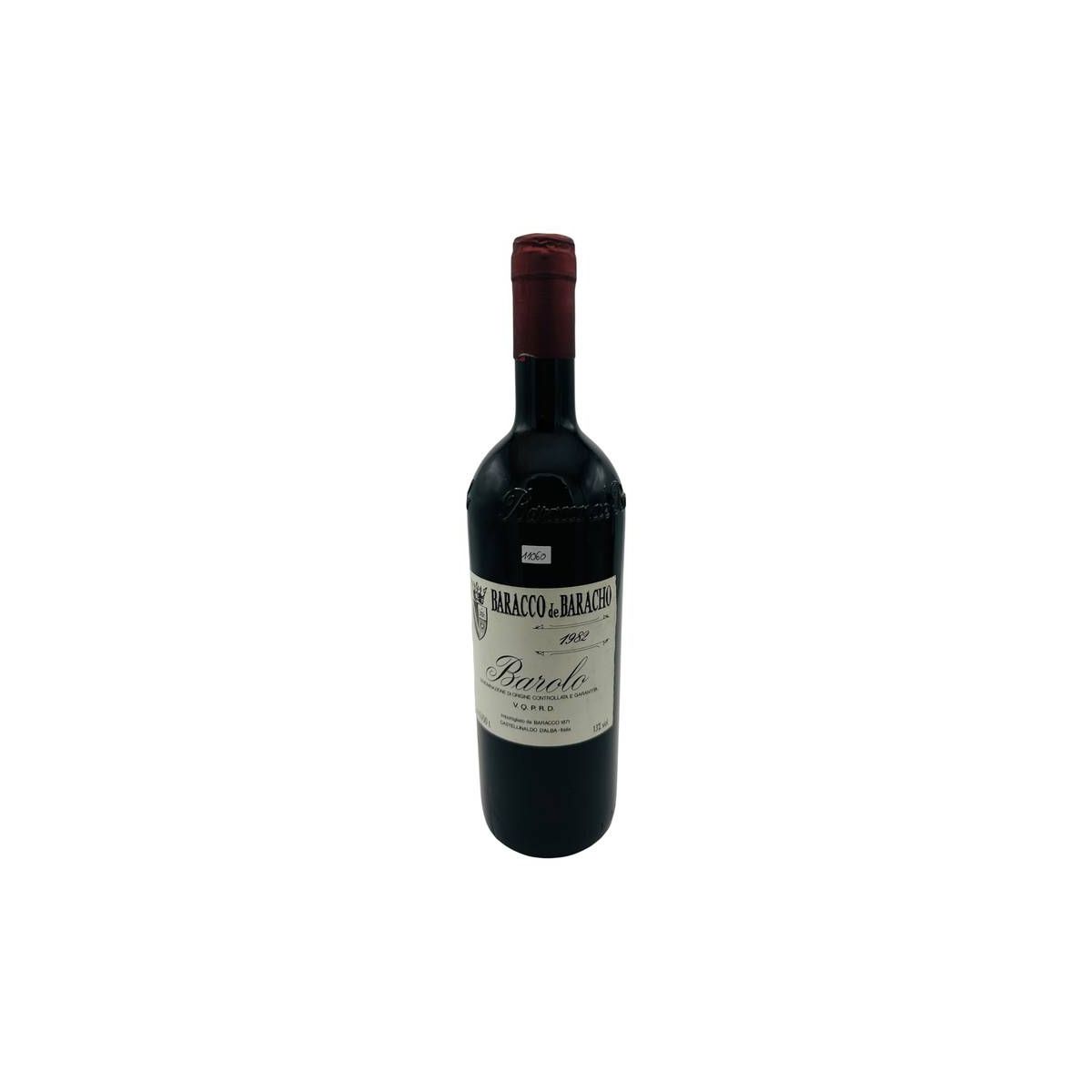Vintage Bottle - Baracco de Baracho Barolo DOCG 1982 0,75 lt. - COD. 11060 - Enoteca Bevi Bene