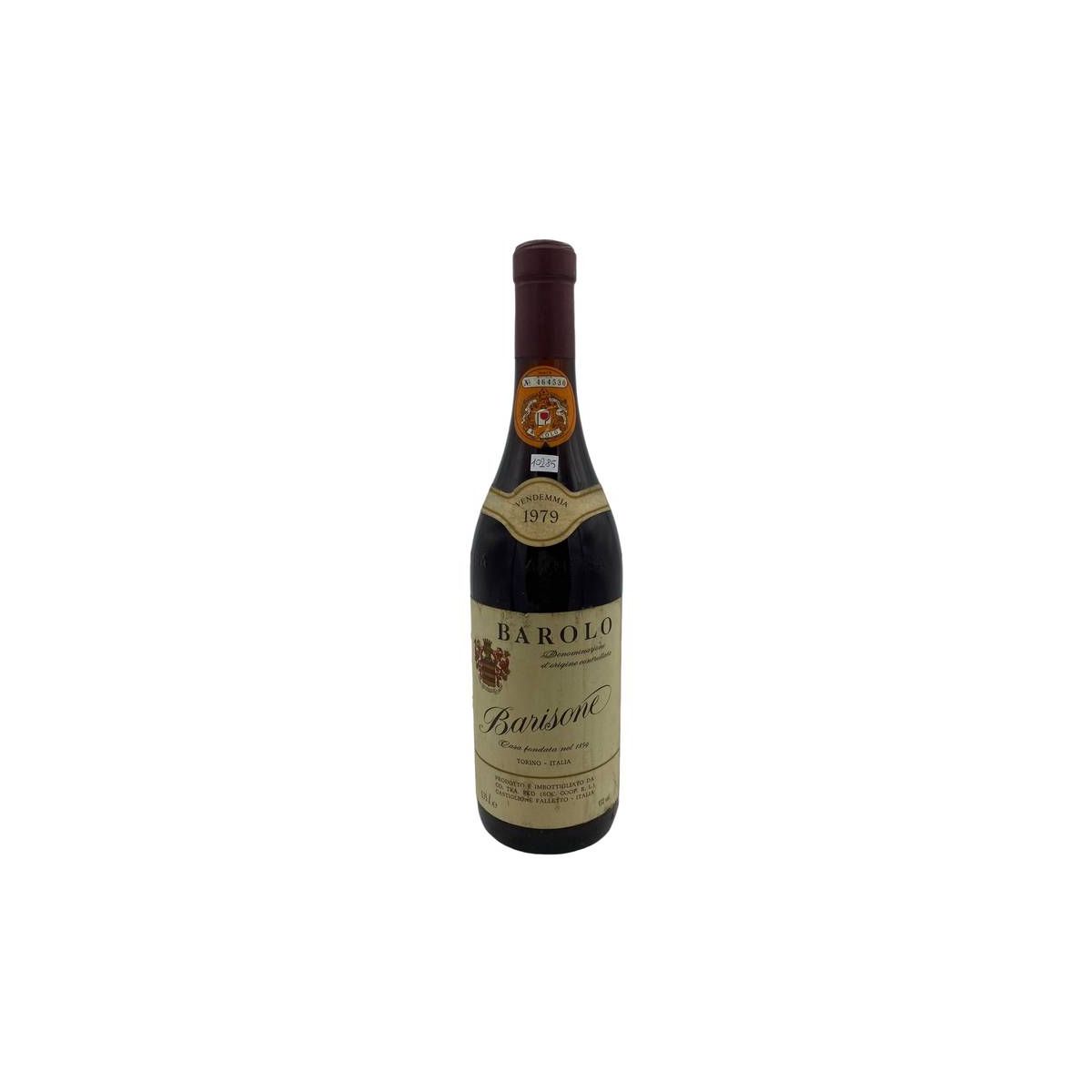 Vintage Bottle - Osvaldo Barisone Barolo DOC "Barisone" 1979 0,75 lt. - COD. 10285 - Enoteca Bevi Bene