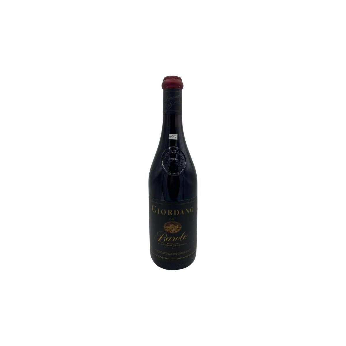 Vintage Bottle - Giordano Barolo DOCG 1987 0,75 lt. - COD. 10354