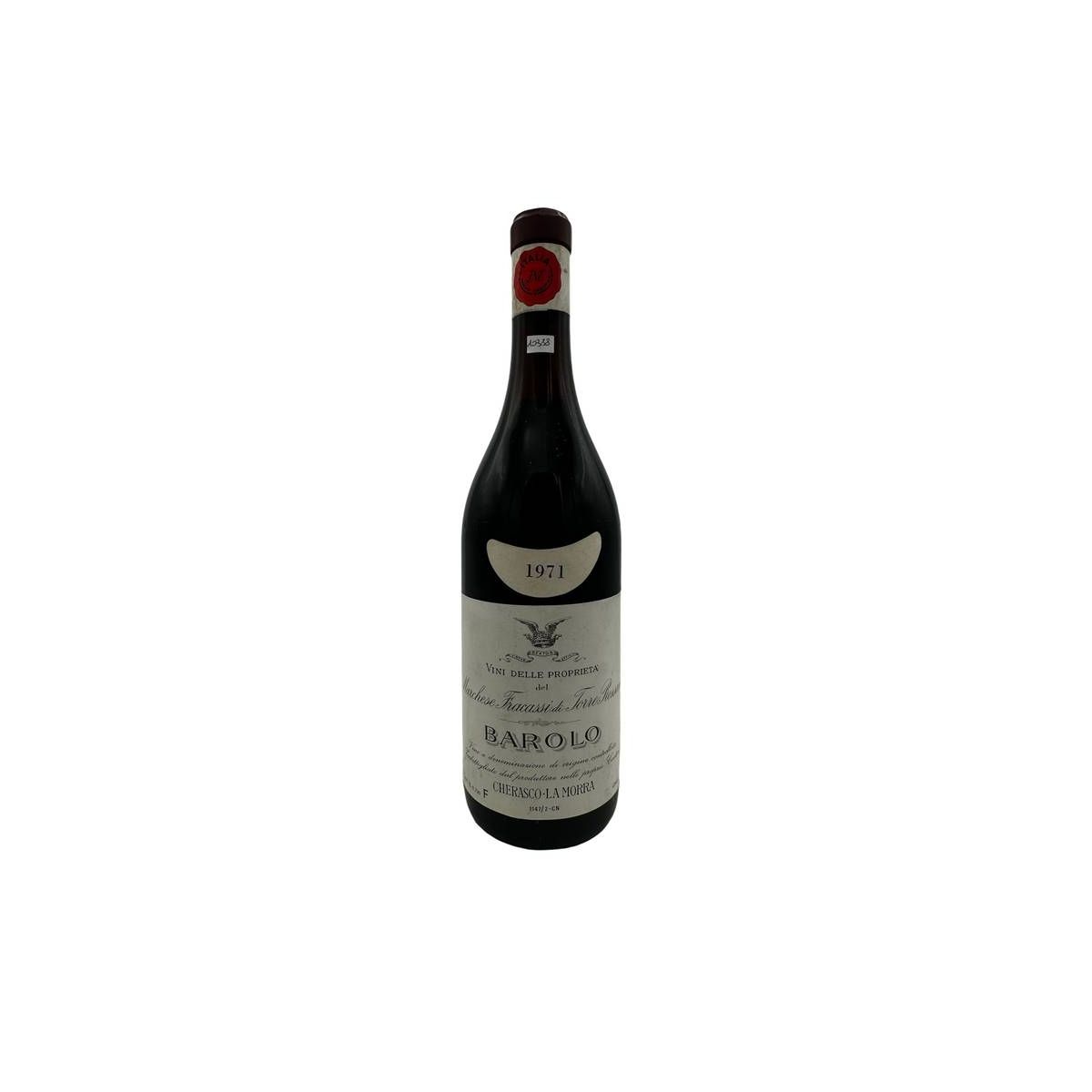 Vintage Bottle - Marchese Fracassi di Torre Rossano Barolo DOC 1971 0,72 lt. - COD. 10388 - Enoteca Bevi Bene