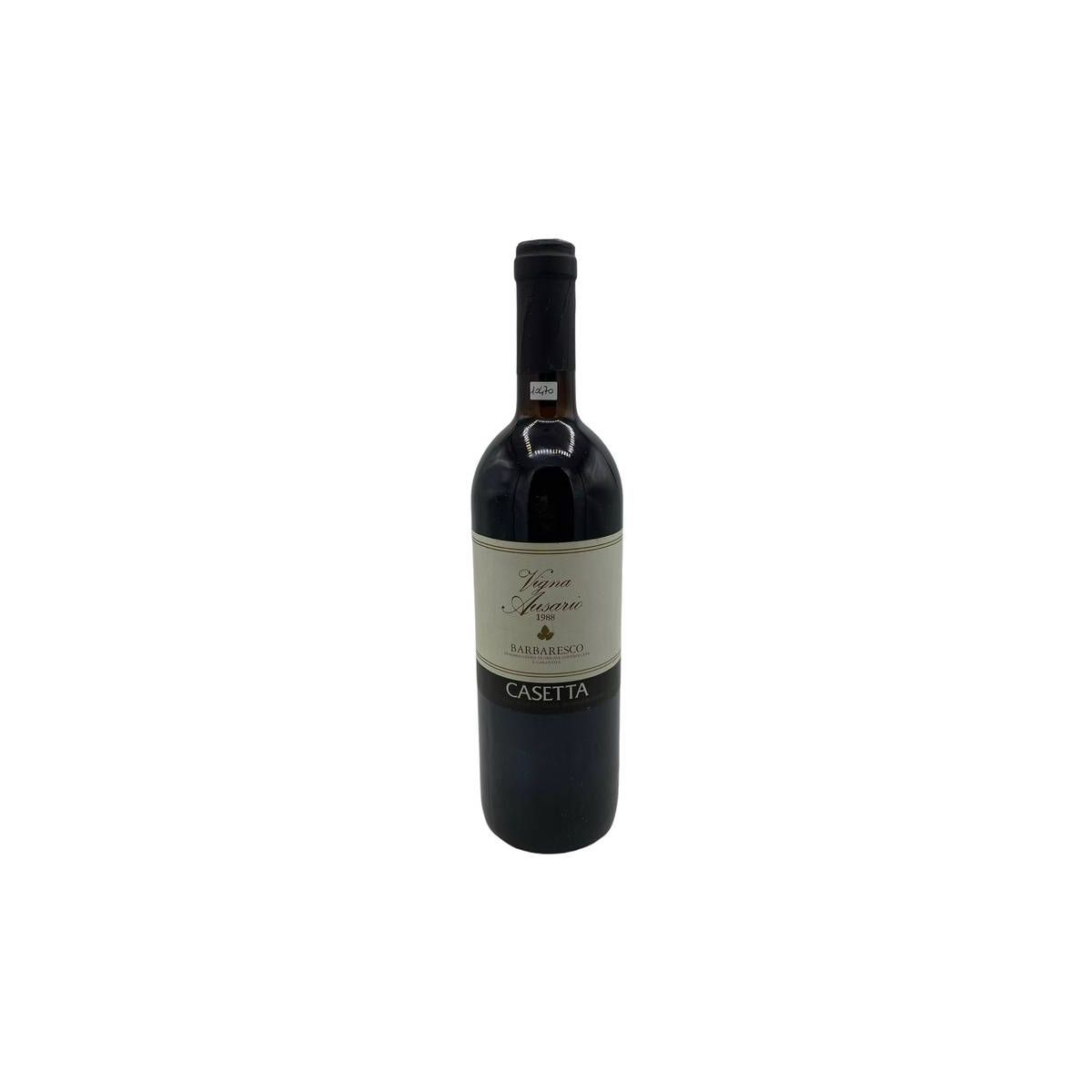 Vintage Bottle - F.lli Casetta Barbaresco DOCG Vigna Ausario 1988 0,75 lt. - COD. 10470