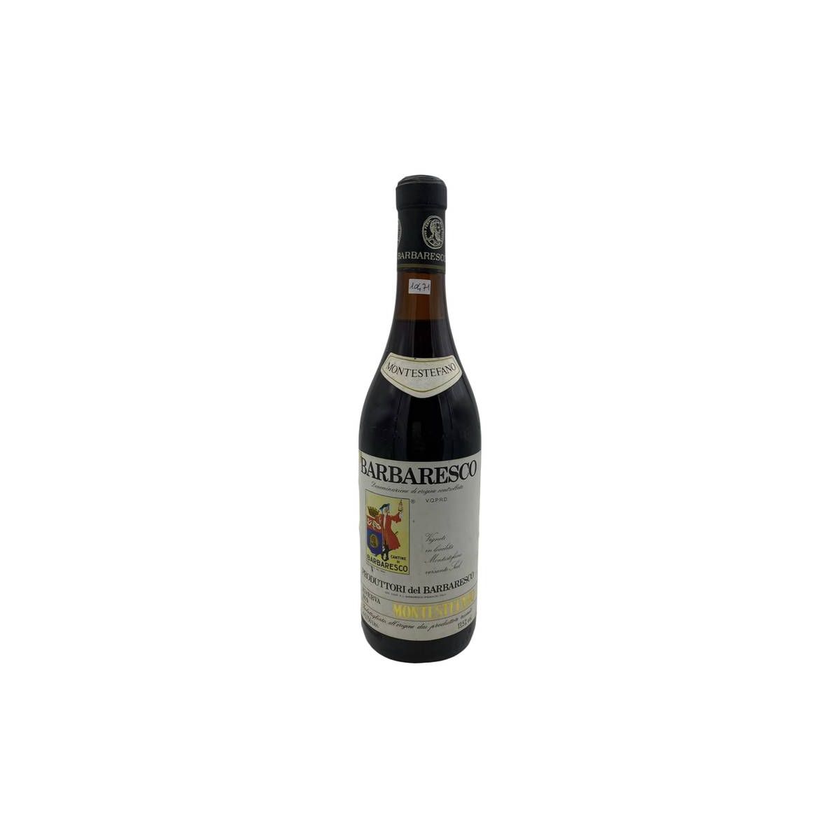 Vintage Bottle - Produttori del Barbaresco Barbaresco Riserva DOC "Montestefano" 1979 0,75 lt. - COD. 10471 - Enoteca Bevi Bene