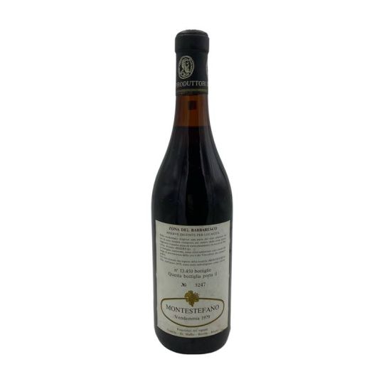 Vintage Bottle - Produttori del Barbaresco Barbaresco Riserva DOC "Montestefano" 1979 0,75 lt. - COD. 10471 - Enoteca Bevi Bene