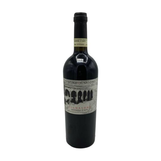Vintage Bottle - Cantina Barisone Barbera d'Asti DOC "Vignasone" 2007 0,75 lt. - COD. 10484 - Enoteca Bevi Bene