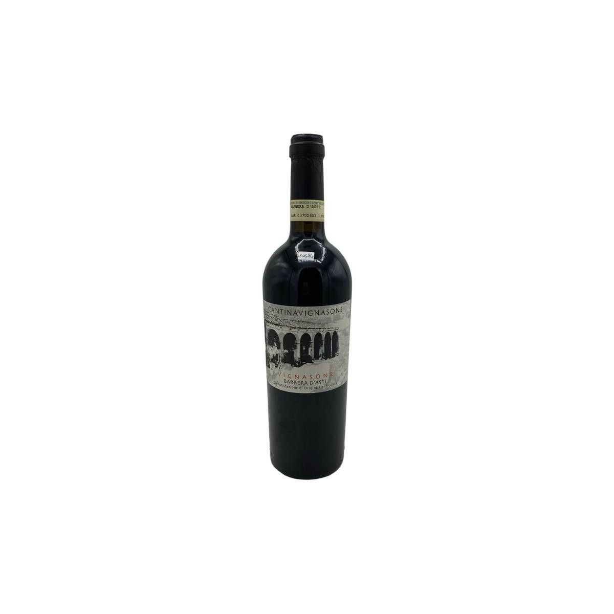 Vintage Bottle - Cantina Barisone Barbera d'Asti DOC "Vignasone" 2007 0,75 lt. - COD. 10484 - Enoteca Bevi Bene