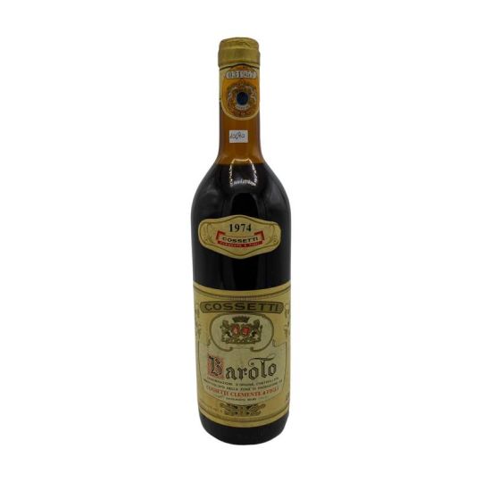 Vintage Bottle - Cossetti Clemente e Figli Barolo DOC 1974 0,75 lt. - COD. 10490 - Enoteca Bevi Bene