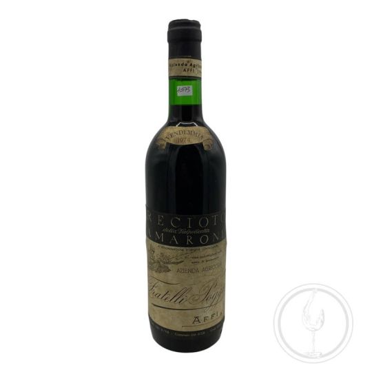 Vintage Bottle - F.lli Poggi Recioto della Valpolicella Amarone DOC 1974 0,72 lt. - COD. 10573