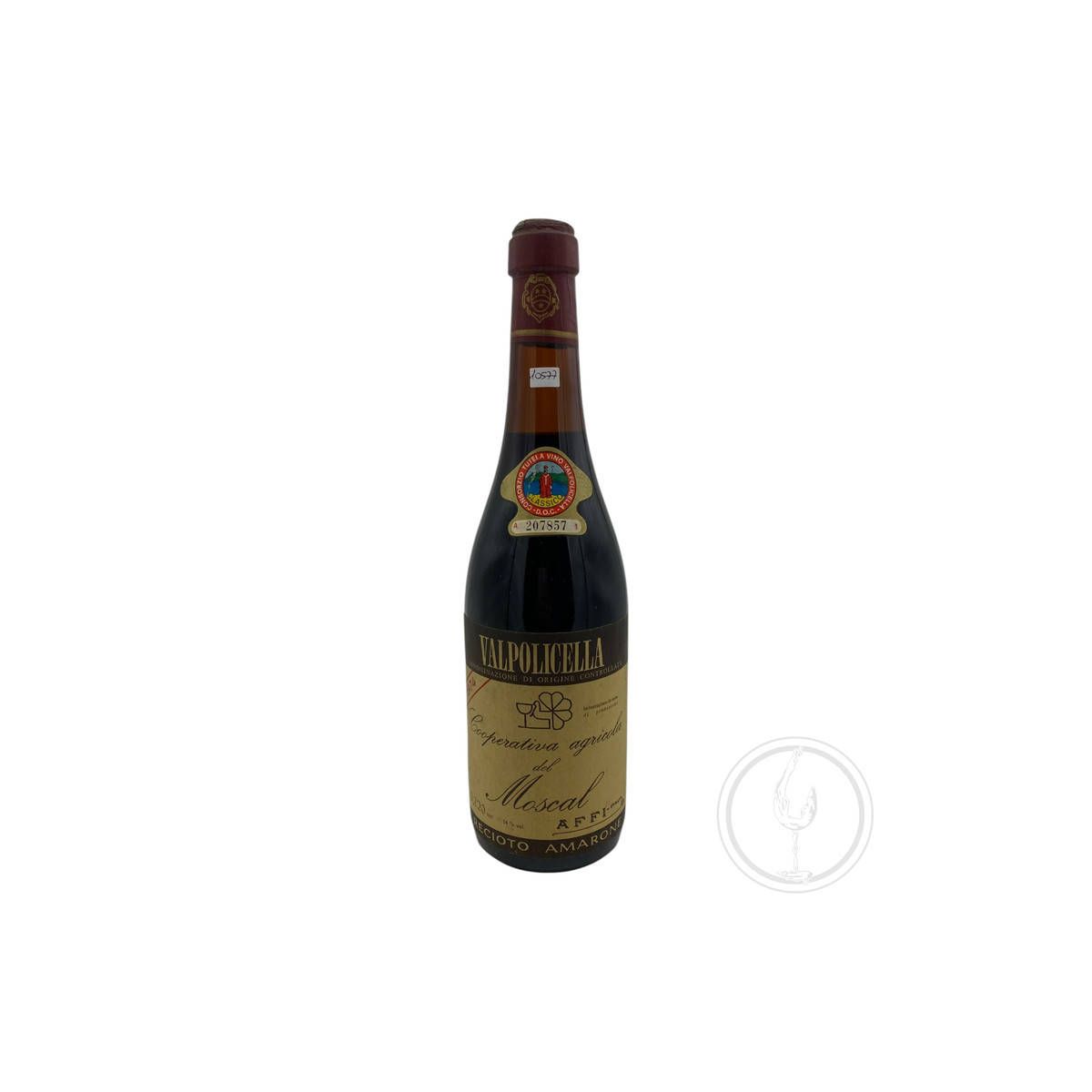 Vintage Bottle - Cooperativa Agricola del Moscal Recioto Amarone DOC 1974 0,72 lt. - COD. 10577