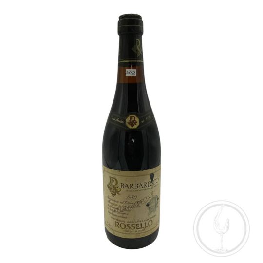 Vintage Bottle - Antica Casa Vinicola Rossello Barbaresco Riserva Speciale DOC 1980 0,75 lt. - COD. 10638