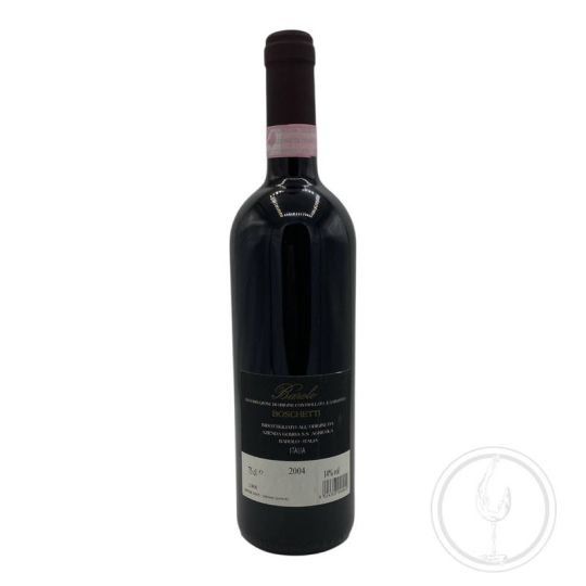 Vintage Bottle - Az. Agr. Gomba Boschetti Barolo DOCG 2004 0,75 lt. - COD. 10657 - Enoteca Bevi Bene