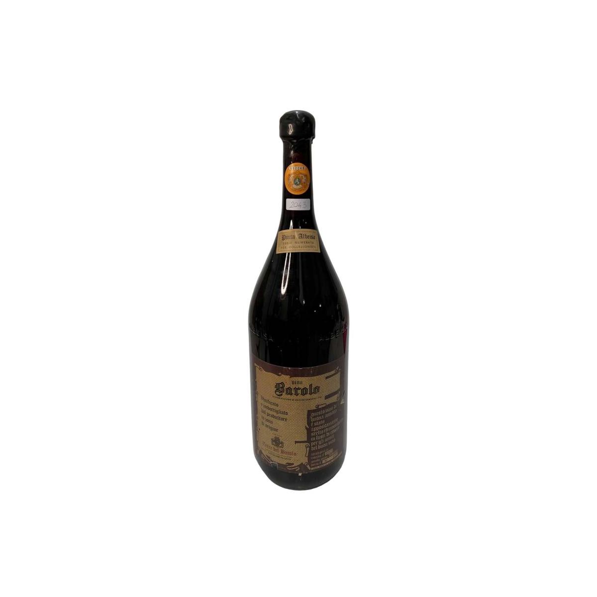 Vintage Bottle - Terre del Barolo Barolo DOC Serie Numerata per Collezionisti 3,78 lt. Pinta Albeisa - COD. 2043 - Enoteca Bevi Bene