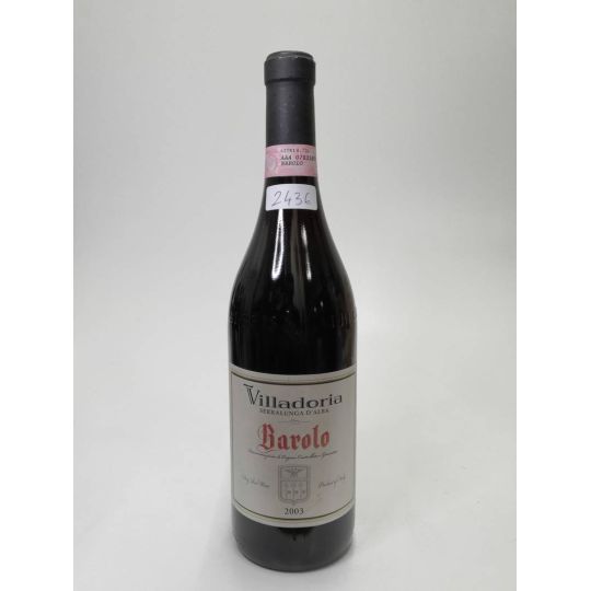 Vintage Bottle - Villadoria Barolo DOCG 2003 0,75 lt. - COD. 2436 - Enoteca Bevi Bene