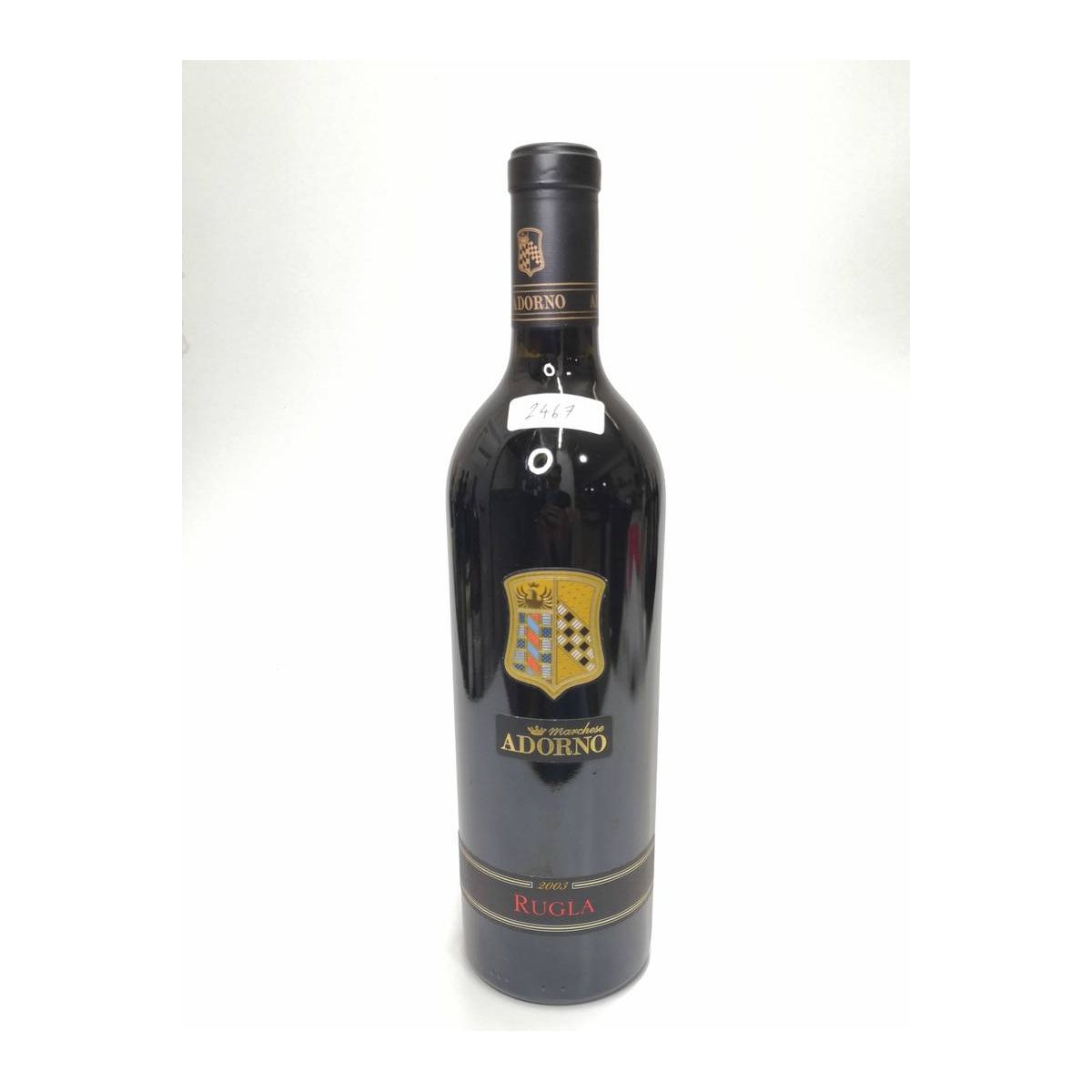 Vintage Bottle - Marchese Adorno Provincia di Pavia IGT "Rugla" 2003 0,75 lt. - COD. 2467 - Enoteca Bevi Bene