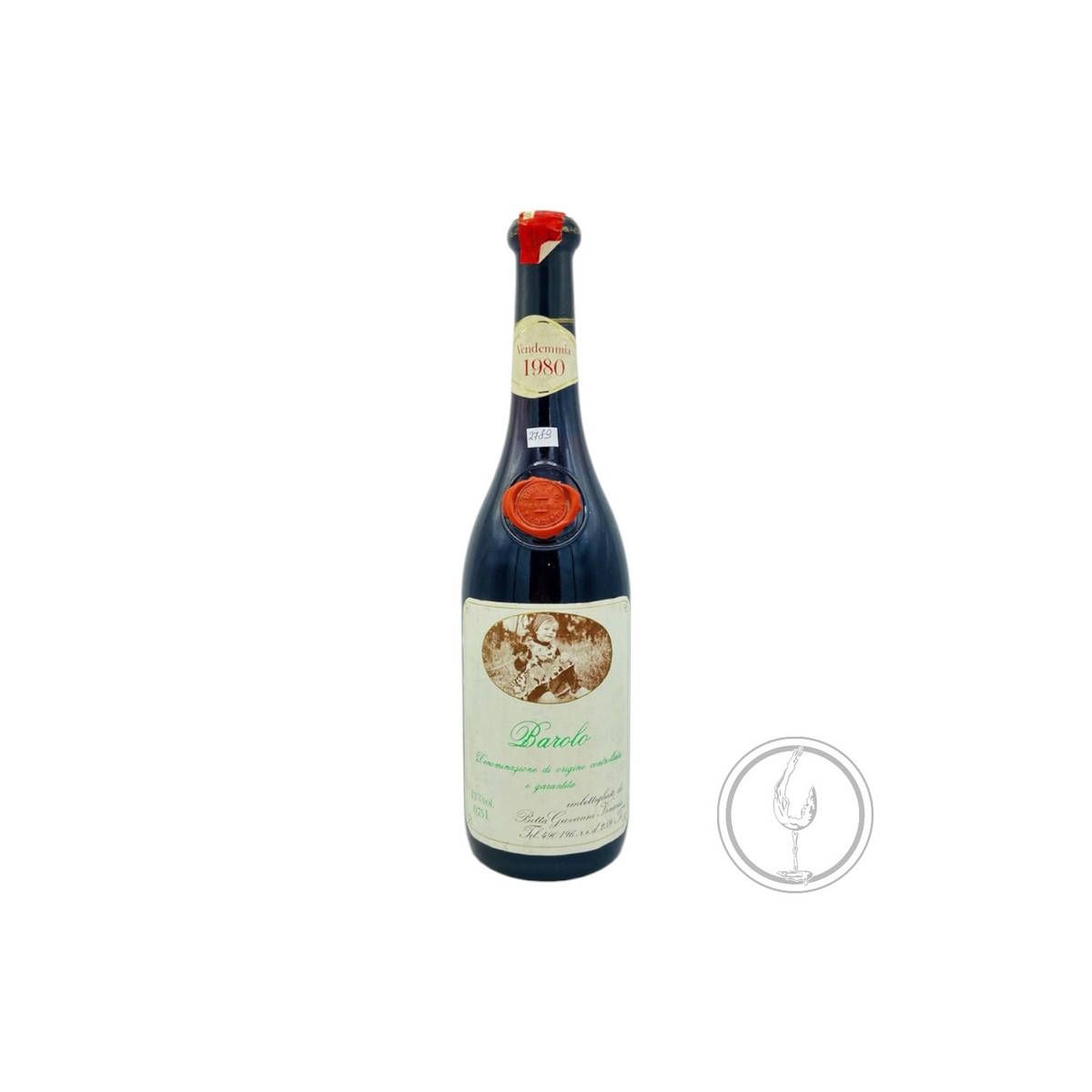 Vintage Bottle - Corino Giovanni Barolo DOCG 1980 0,75 lt. - COD. 2789 - Enoteca Bevi Bene