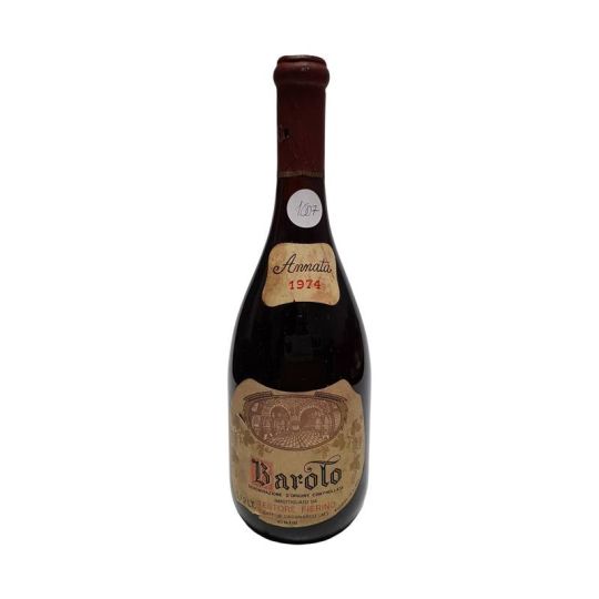 Vintage Bottle - Pierino Testore Barolo DOC 1974 0,72 lt. - COD. 1007 - Enoteca Bevi Bene